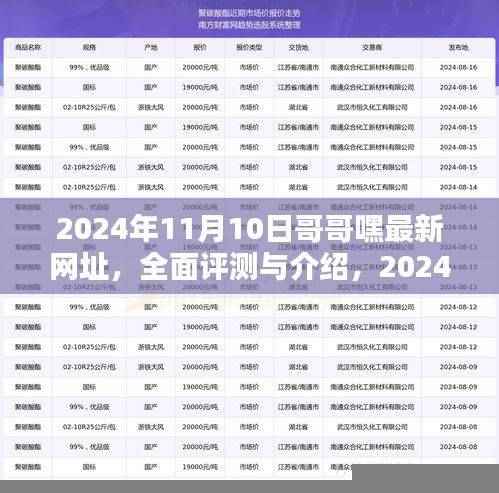 独家评测,揭秘哥哥嘿最新网址特性与极致体验