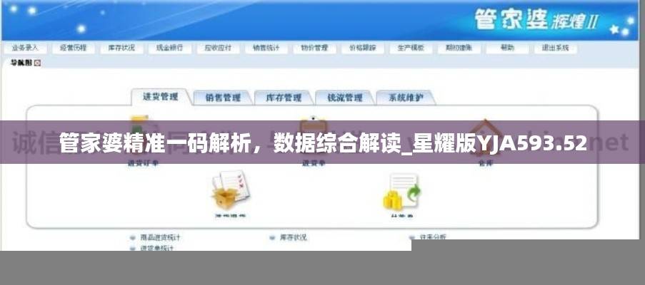 管家婆精准一码解析，数据综合解读_星耀版YJA593.52