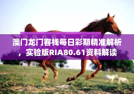 澳门龙门客栈每日彩期精准解析,实验版RIA80.61资料解读