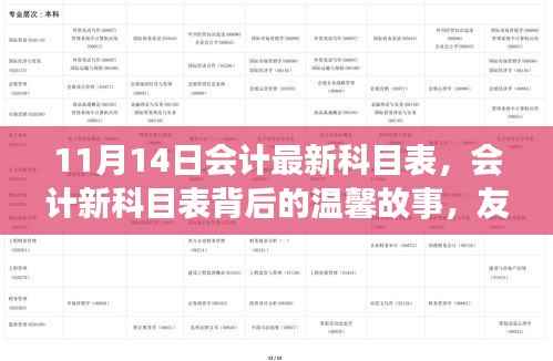 会计新科目表背后的故事，友情、家庭与爱