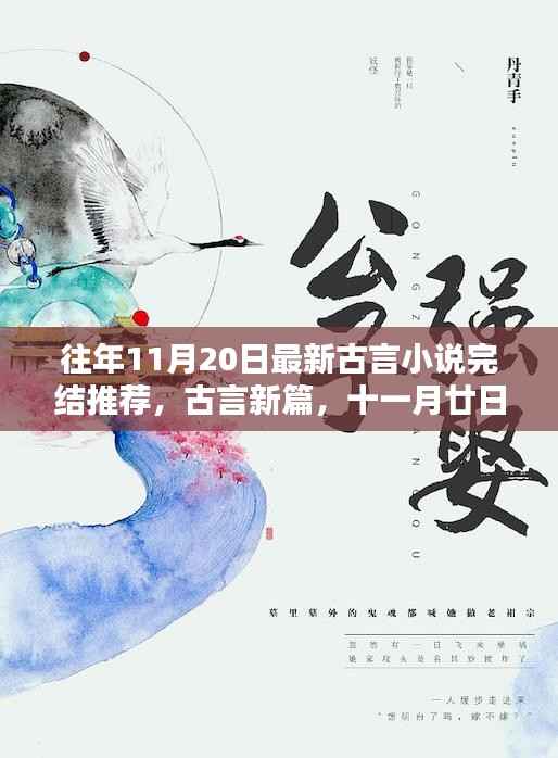 古言新篇完结佳作推荐,友情温馨日常与十一月廿日新篇盘点