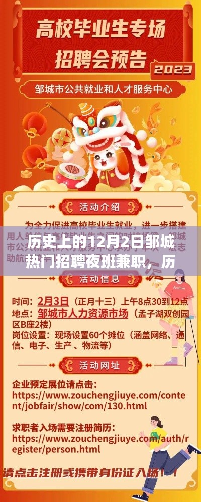 历史上的12月2日邹城夜班兼职招聘热潮,探索夜经济与机遇挑战并存的现象