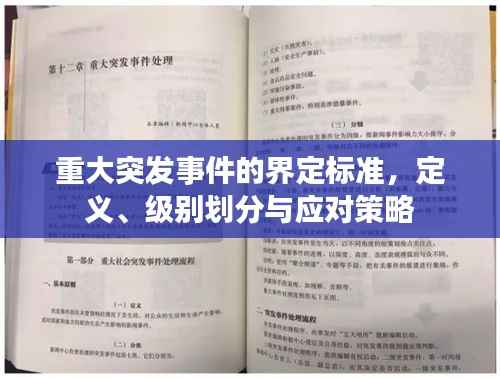 重大突发事件的界定标准，定义、级别划分与应对策略
