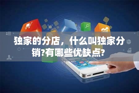 独家的分店，什么叫独家分销?有哪些优缺点? 
