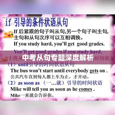 中考从句专题深度解析