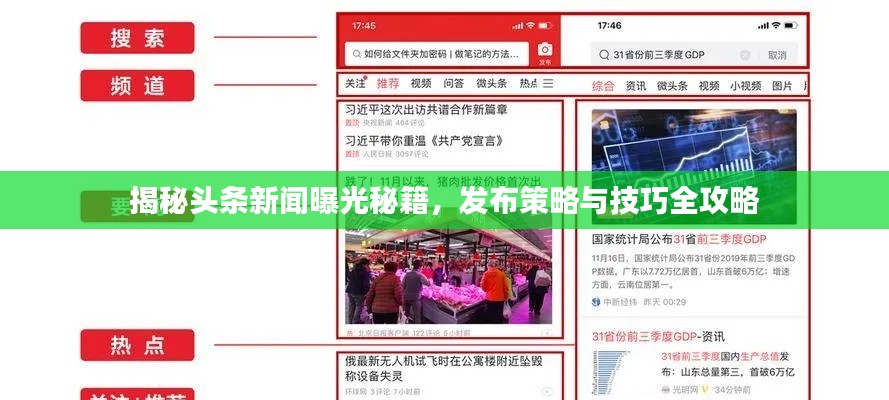 揭秘头条新闻曝光秘籍,发布策略与技巧全攻略